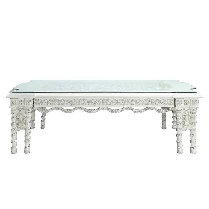 Vanaheim - Dining Table - Antique White Finish