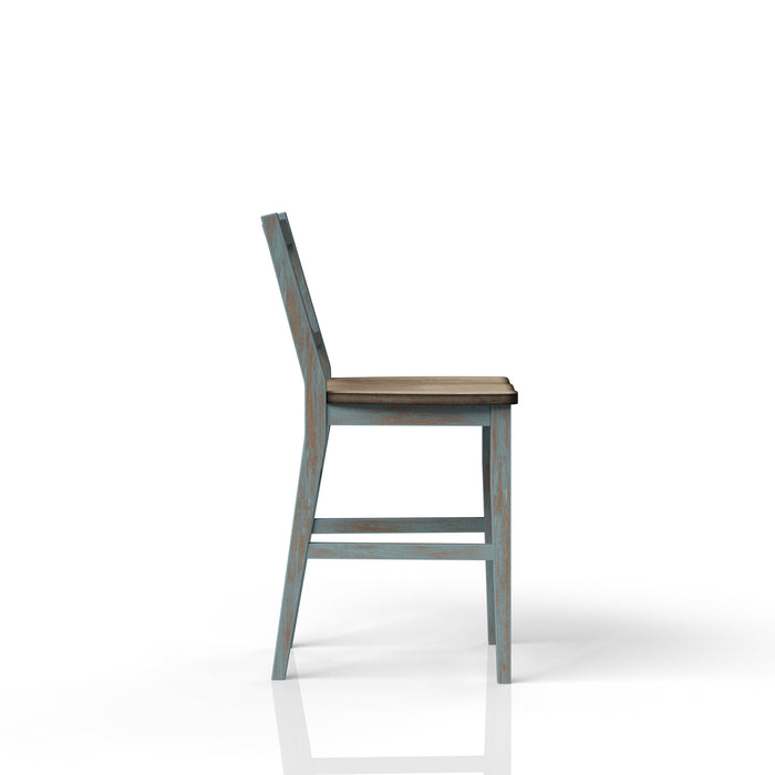 Counter Stool - Aqua Blue