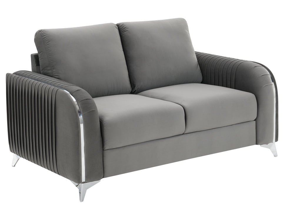 Wenona - Velvet Loveseat