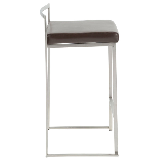 Fuji - Elegant Design Contemporary Stackable Counter Stool