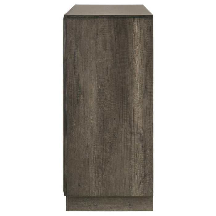 Janine - 6-Drawer Dresser - Gray