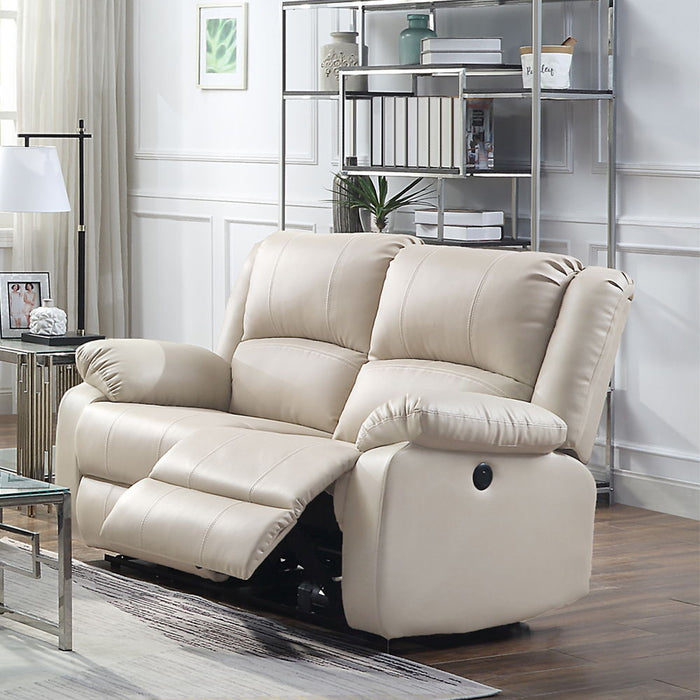 Zuriel - Power Motion Loveseat With USB - Beige