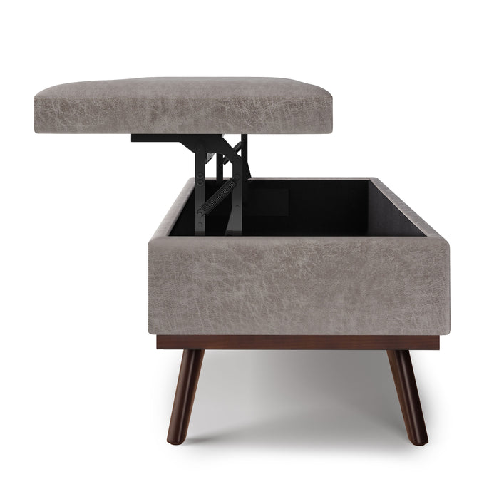 Owen - Lift Top Large Coffee Table Storage Ottoman