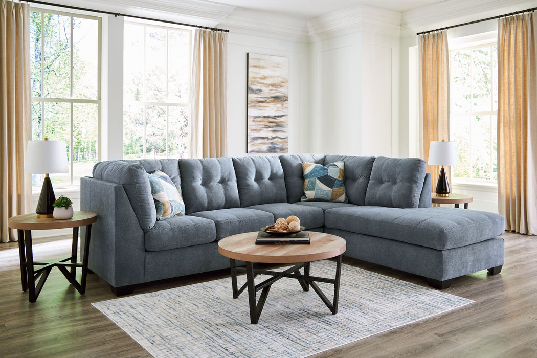 Croley - Denim - 2-Piece Sectional