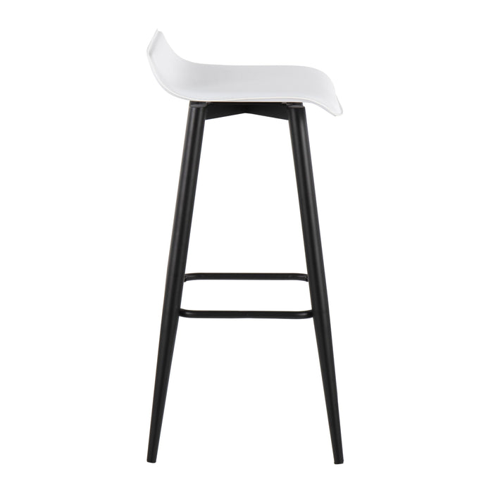 Ale - Contemporary Fixed Height Bar Stool (Set of 2)