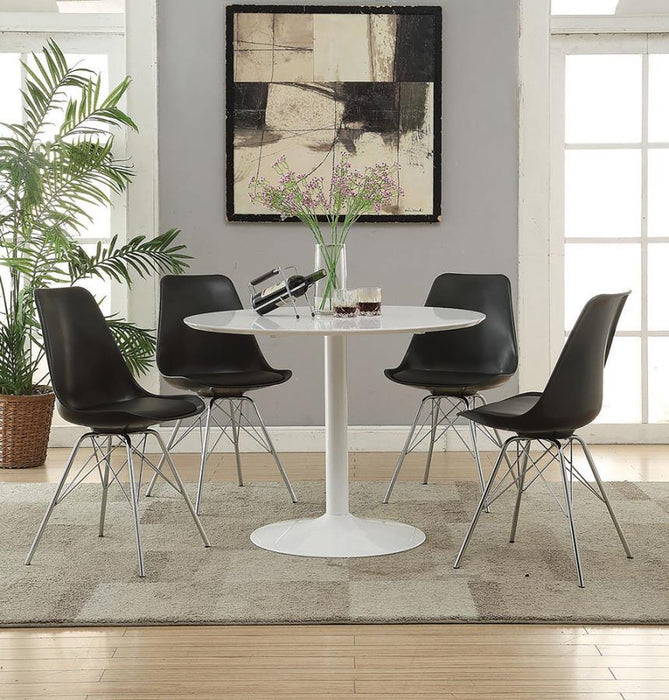 Lowry Collection - Lowry Round Dining Table White