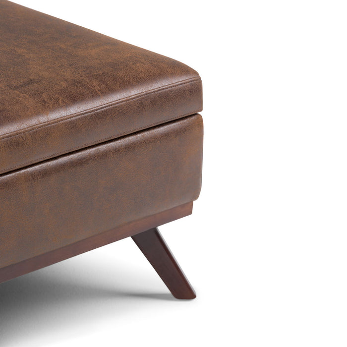 Owen - Square Coffee Table Storage Ottoman