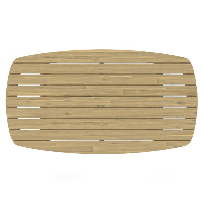 Bayshore - Outdoor Coffee Table - Light Teak