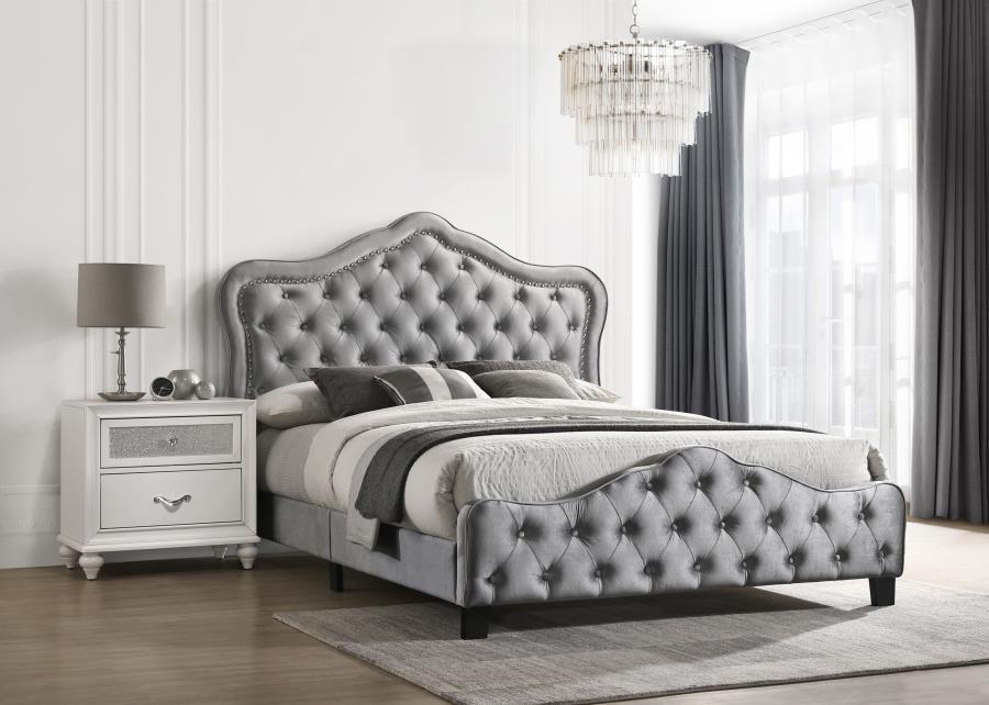 Bella - Upholstered Panel Bed