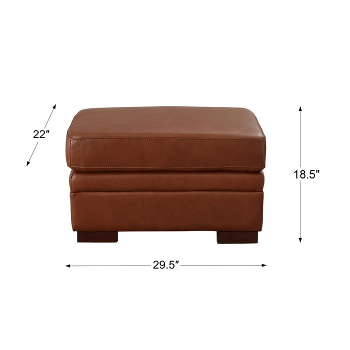 Dillon - Leather Ottoman