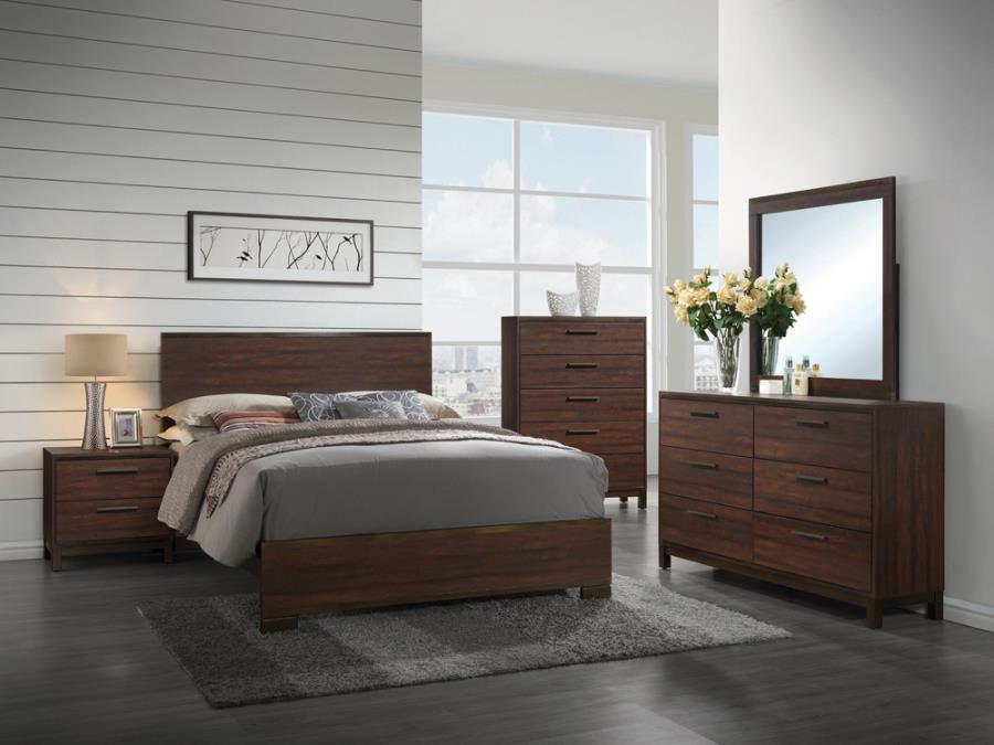 Edmonton - Wood Panel Bed