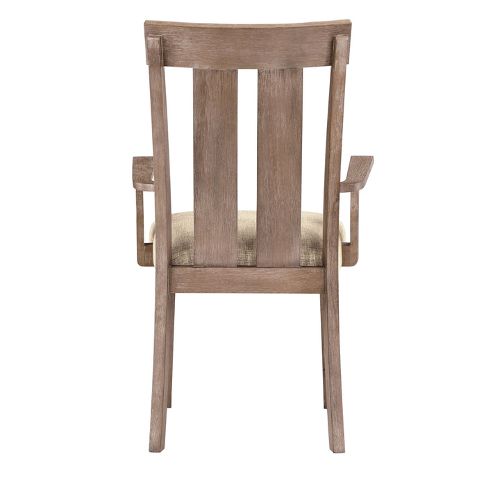 Nathaniel - Arm Chair (Set of 2) - Maple