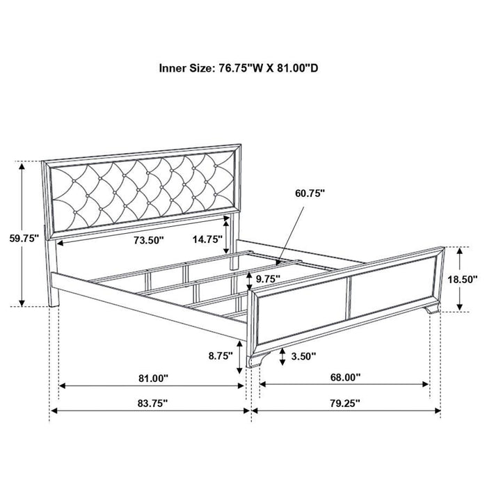 Beaumont - Upholstered Bed