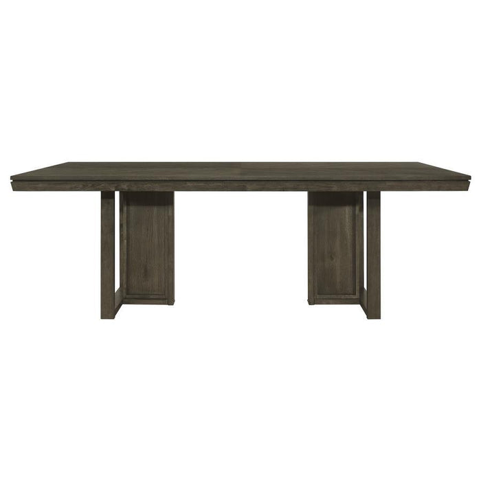 Kelly - Rectangular Dining Table - Dark Gray