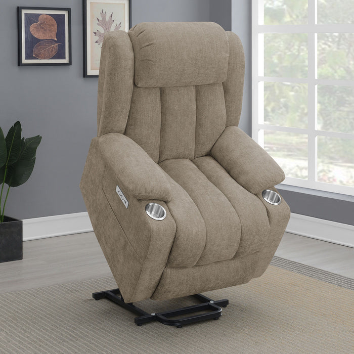 Houston - Upholstered Power Lift Recliner