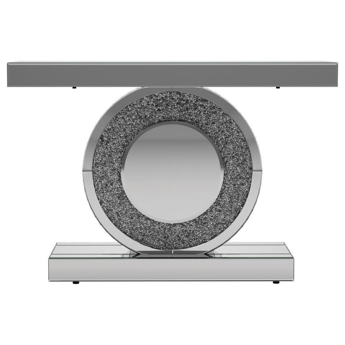 Rectangular Console Table Silver