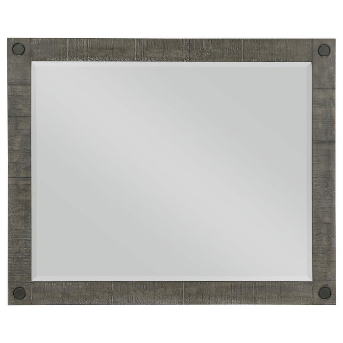 Lilith - Dresser Mirror - Distressed Gray