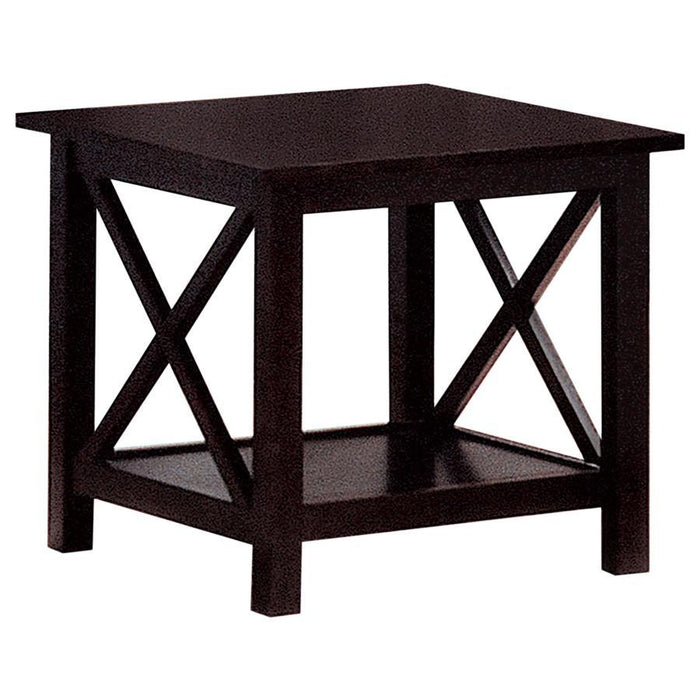 Living Room : Occasional Sets - 3-piece Occasional Table Set Deep Merlot