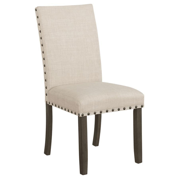 Beige - Parsons Chairs (Set of 2)