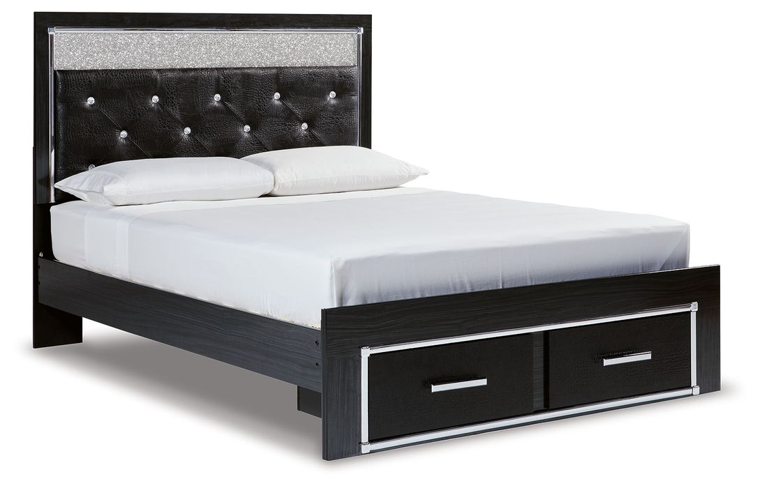 Kaydell - Glitter Panel Bed