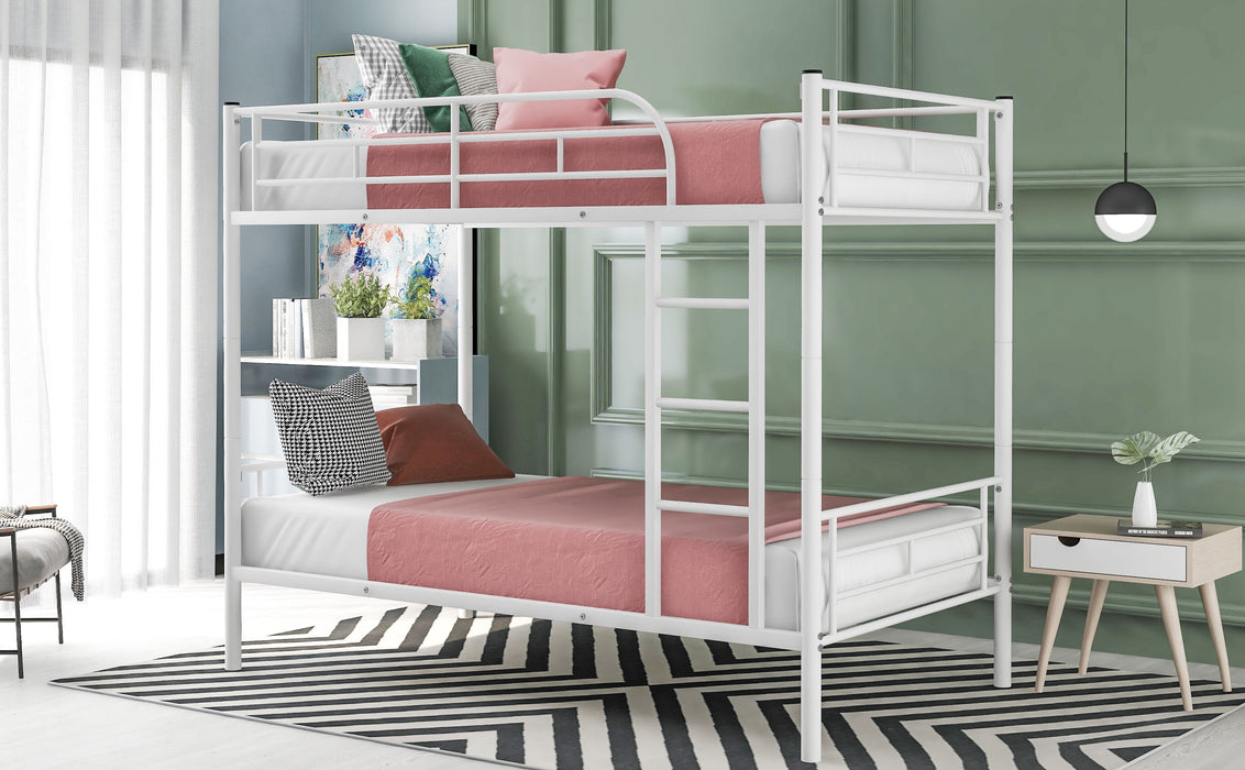 Twin Over Twin Metal Bunk Bed