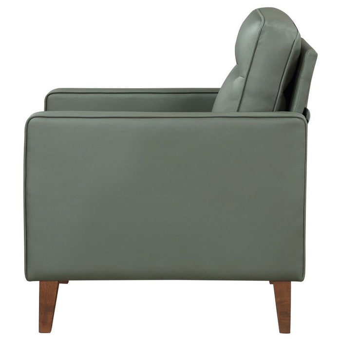 Jonah - Upholstered Track Arm Accent Club Chair