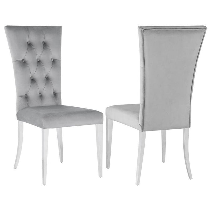 Kerwin - Velvet Upholstered Dining Side Chair (Set of 2)