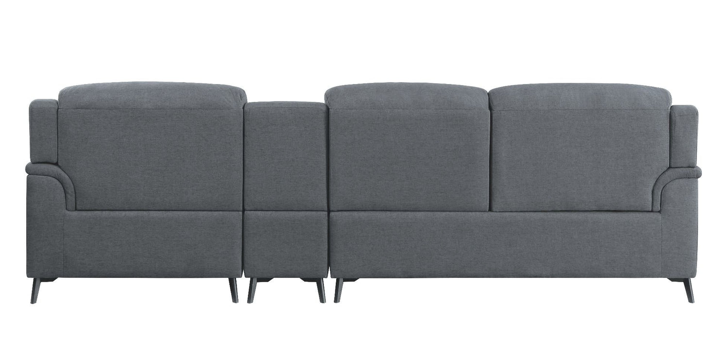 Walcher - Sectional Sofa - Gray Linen