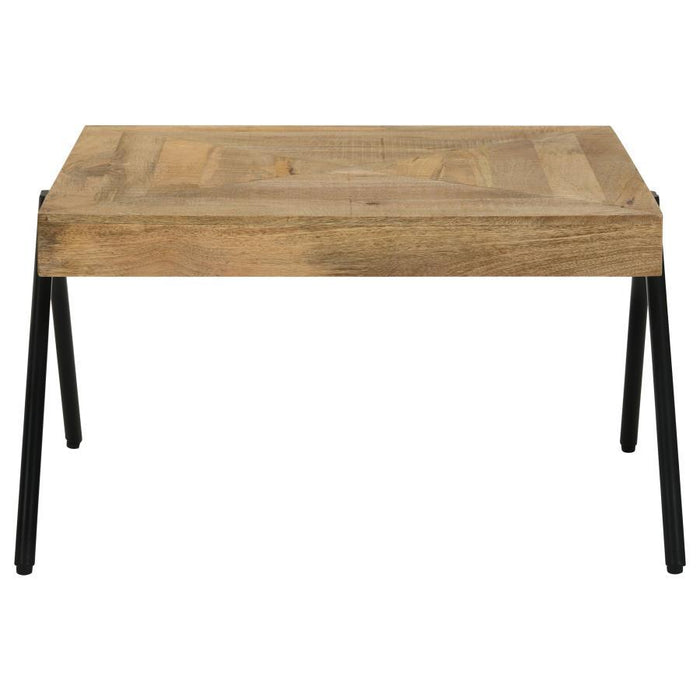 Avery - Rectangular Solid Mango Wood Coffee Table - Natural