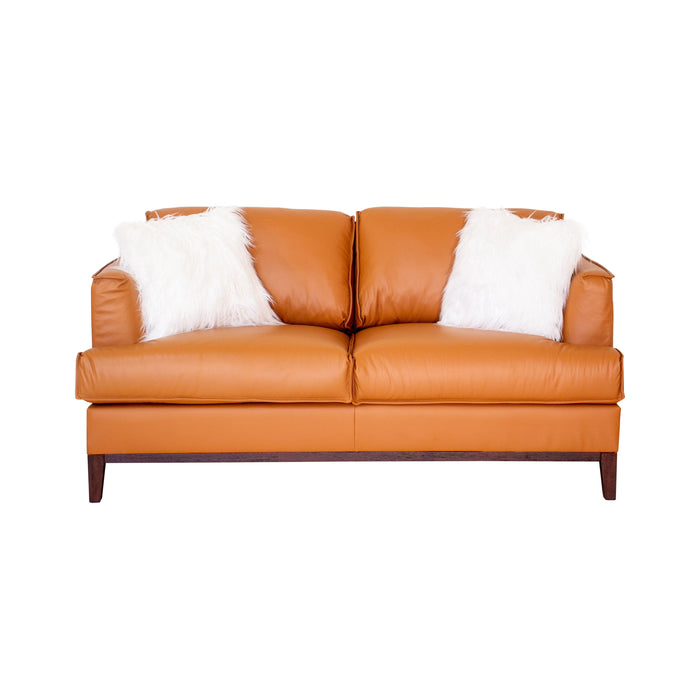 Aspen - Top Grain Leather Loveseat