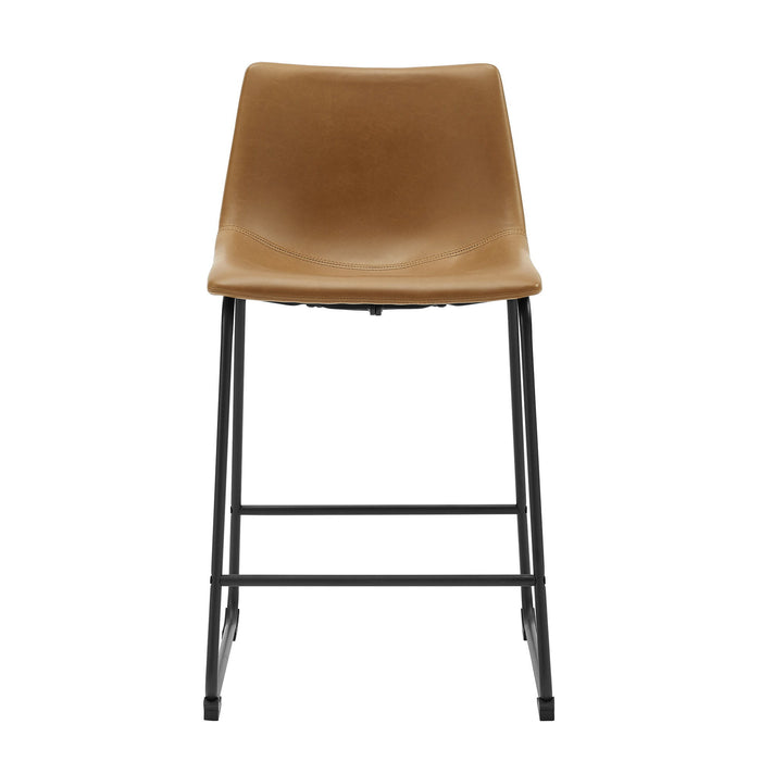 Industrial Counter Stools (Set of 2)