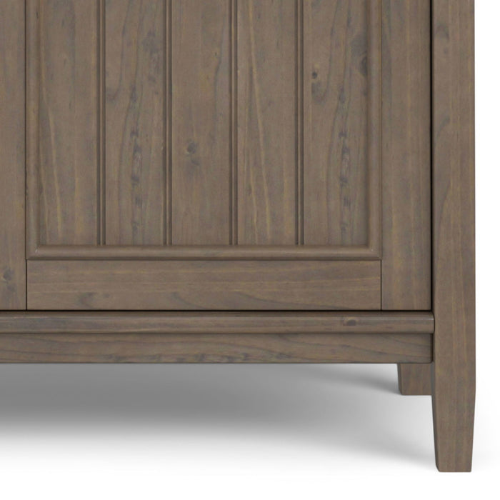 Lev - Medium Storage Cabinet - Smoky Brown