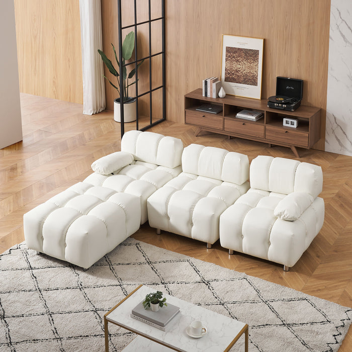 Technology Cloth Sofa, Waterproof, Stain And Cat Scratch Resistant, Can Comfortably Sit In The Apartment Bedroom Without Taking Up Space