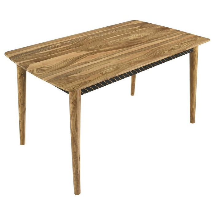 Partridge - Rectangular Counter Height Table - Natural Sheesham