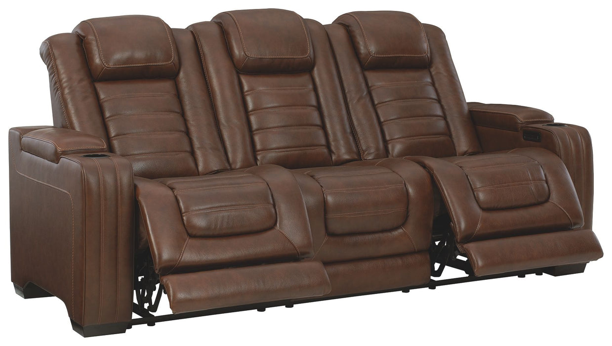 Backtrack - Chocolate - 2 Pc. - Power Reclining Sofa, Loveseat