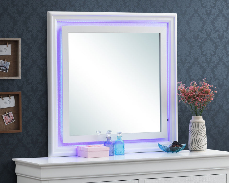 Lorana - G6590-M2 Mirror2 - Silver Champagne