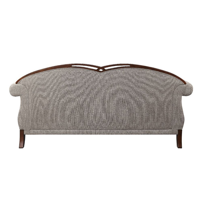 Miyeon - Sofa - Fabric & Cherry