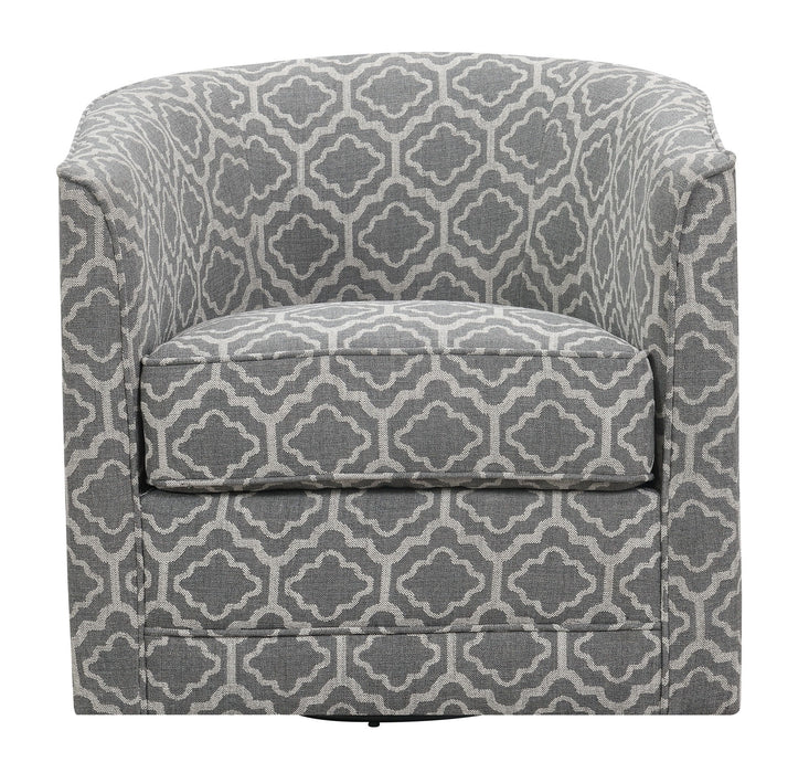 Little - Abstract Swivel Accent Chair