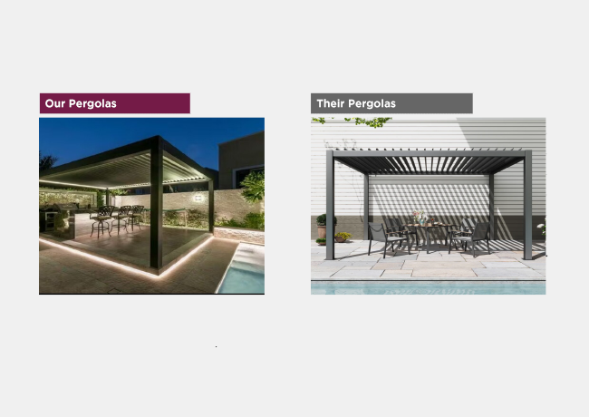 Large Exclusive Pergola Kit