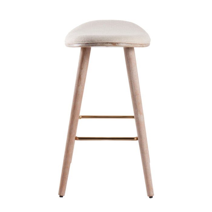 Saddle - Contemporary Counter Stool (Set of 2)