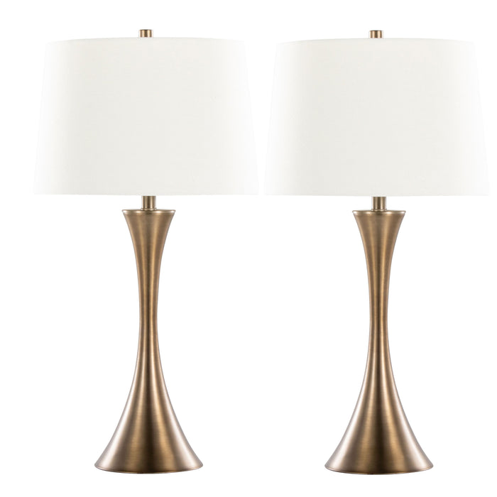 Lenuxe - Contemporary Elegant Table Lamp (Set of 2)