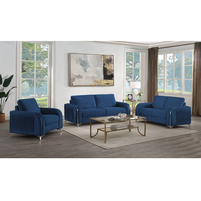 Wenona - Sofa - Blue Velvet