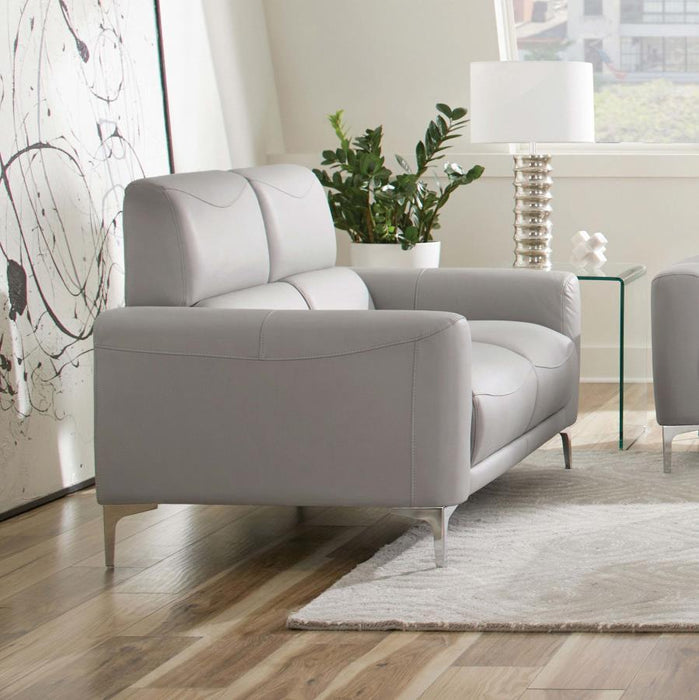 Taupe - Loveseat