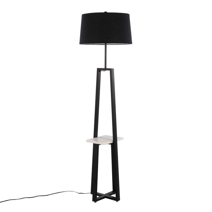 Cosmo - Shelf Contemporary / Glam Floor Lamp