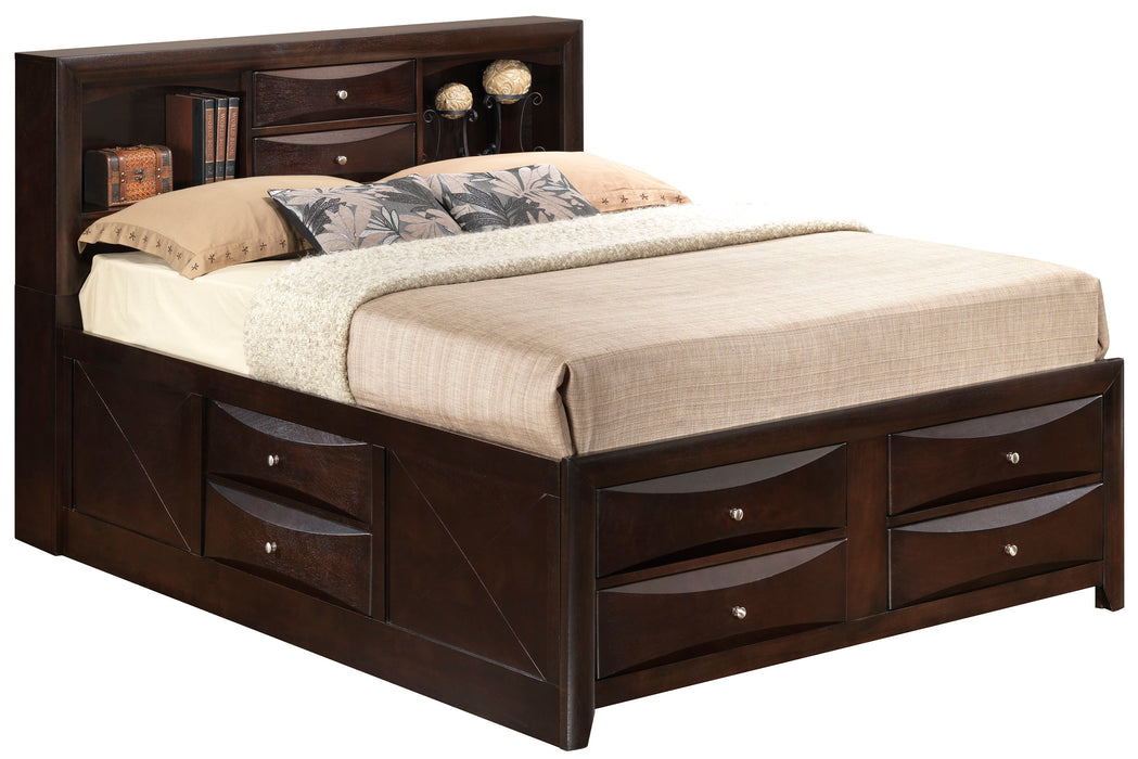 Marilla - Bookcase Storage Bed