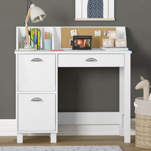 Billie - Writing Desk - White Finish