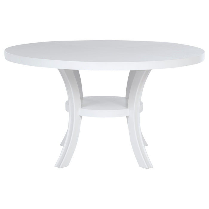 Judd - Round Wood Dining Table Set