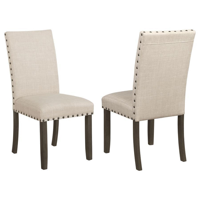 Beige - Parsons Chairs (Set of 2)