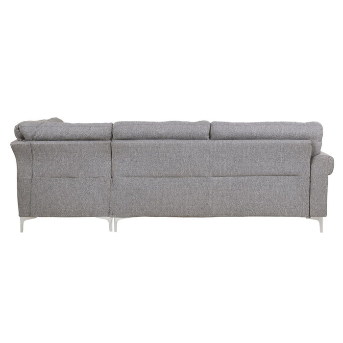 Melvyn - Sectional Sofa - Gray Fabric