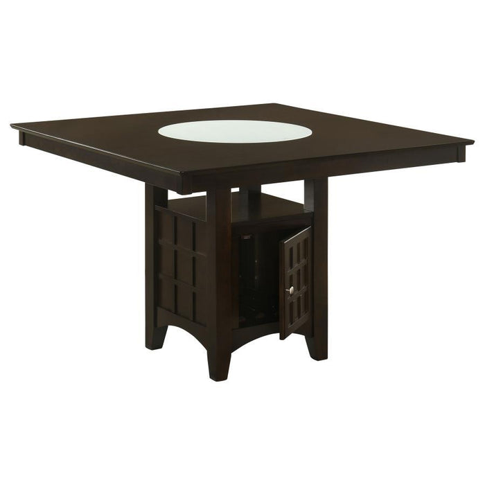 Gabriel Collection - Clanton Storage Counter Height Table Cappuccino